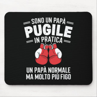 Ich bin ein Boxer-Vater in einem praktischen Boxge Mousepad
