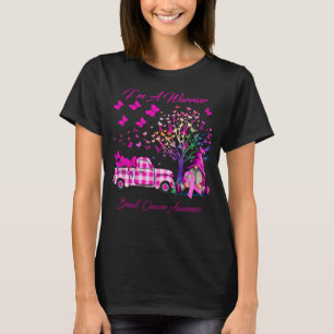 Ich bin ein Brustkrebs-Schmetterling des Kriegers T-Shirt