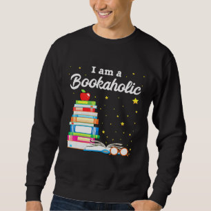 Ich bin ein Buch, das gelesen wird Sweatshirt