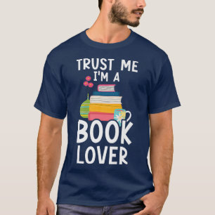 Ich bin ein Buch über die Buchwurm Literatur Bibli T-Shirt