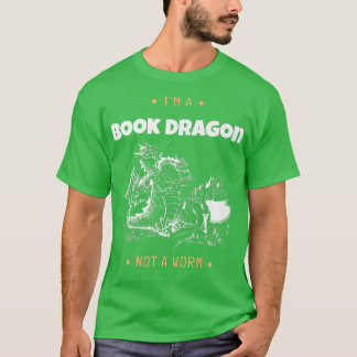 Ich bin ein Buchdrache, kein Wurmbuch über 640 T-Shirt