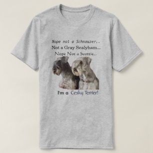 Ich bin ein Cesky Terrier T-Shirt