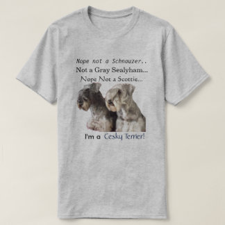 Ich bin ein Cesky Terrier T-Shirt