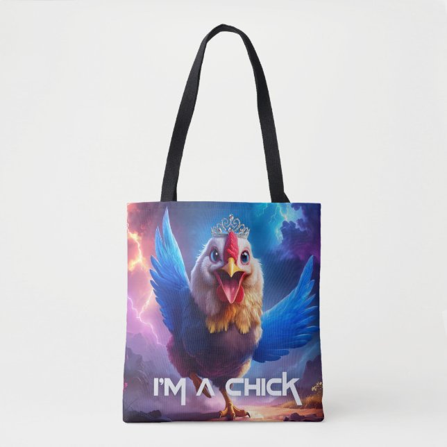 ICH BIN EIN CHICK TASCHE (Vorderseite)