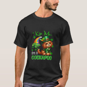 Ich bin ein Cockapoo St Patrick's Day Kleeblatts R T-Shirt