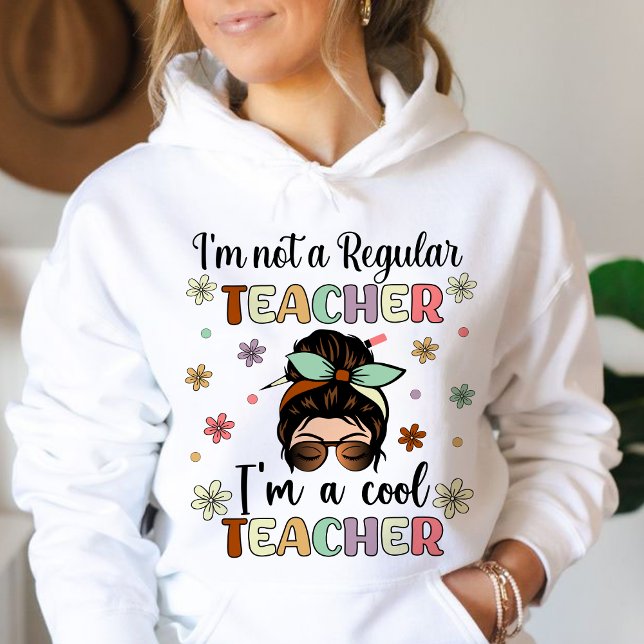 Ich bin ein Cooler Lehrer, ein witziger Lehrer Hoodie (I'm A Cool Teacher, funny Teacher Appreciation hoodie, Funny Teacher hoodie,personalized teacher)