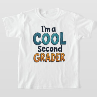 Ich bin ein cooler Zweitklässler T-Shirt für den S