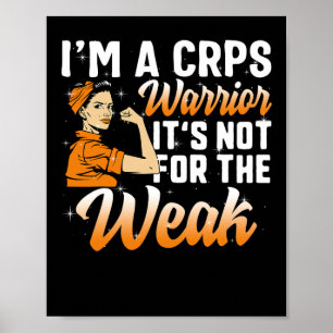 Ich bin ein Crps Warrior Complex Regional Pain Syn Poster