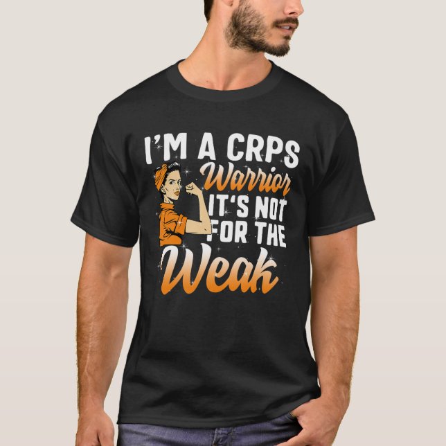 Ich bin ein Crps Warrior Complex Regional Pain Syn T-Shirt (Vorderseite)