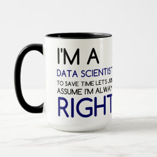 ICH BIN EIN DATENWISSENSCHAFTLER TASSE
