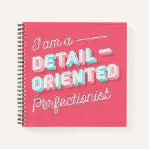 Ich bin ein Detail-orientiertes Perfectionist-Note