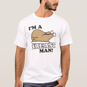 Ich bin ein die Türkei-Brust-Mann T-Shirt