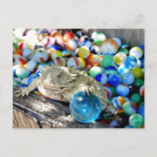 Ich bin ein direkter Shooter — "Marmorzeit" Postkarte