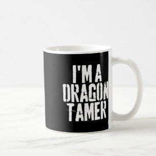 Ich bin ein Drache Tamer Funny Halloween-Kostüm Kaffeetasse