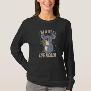 Ich bin ein echter Koala Animal Koalas Koala Bären T-Shirt
