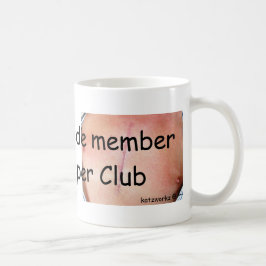 Ich bin ein ehrliches Mitglied des Kaffeetasse