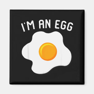 Ich bin ein Ei-Kostüm Lustiges Halloween-Geschenk Magnet