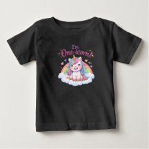 Ich bin ein Einhorn-Kleinkind-Geburtstags-Shirt