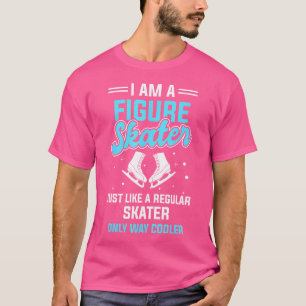 Ich bin ein Eiskunstläufer Wintersport Eislaufen T-Shirt