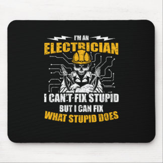 Ich bin ein Elektriker und ich kann keinen Fehler  Mousepad