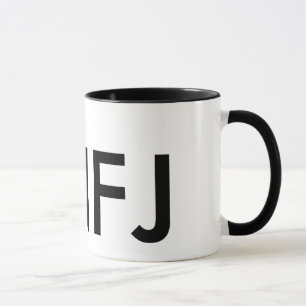 Ich bin ein ENFJ - Persönlichkeitstyp Tasse