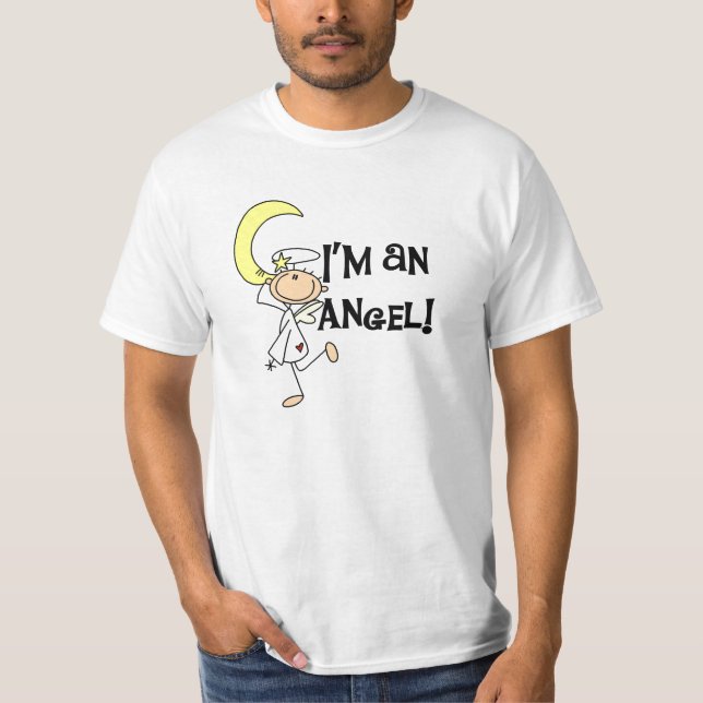 Ich bin ein Engels-T - Shirts und Geschenke (Vorderseite)