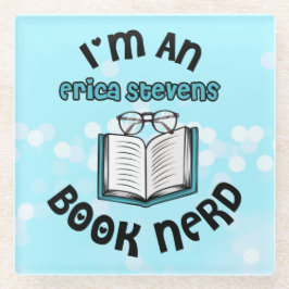 Ich bin ein Erica Stevens Book Nerd Glasuntersetzer