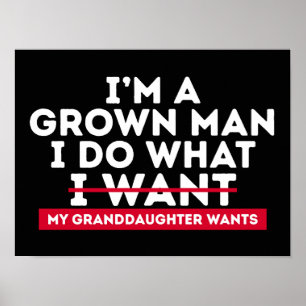 Ich bin ein erwachsener Mann, ich mache, was meine Poster