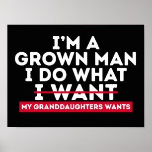 Ich bin ein erwachsener Mann, ich mache, was meine Poster