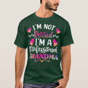 Ich bin ein erwachsenes Oma für Frauen, das Rente  T-Shirt