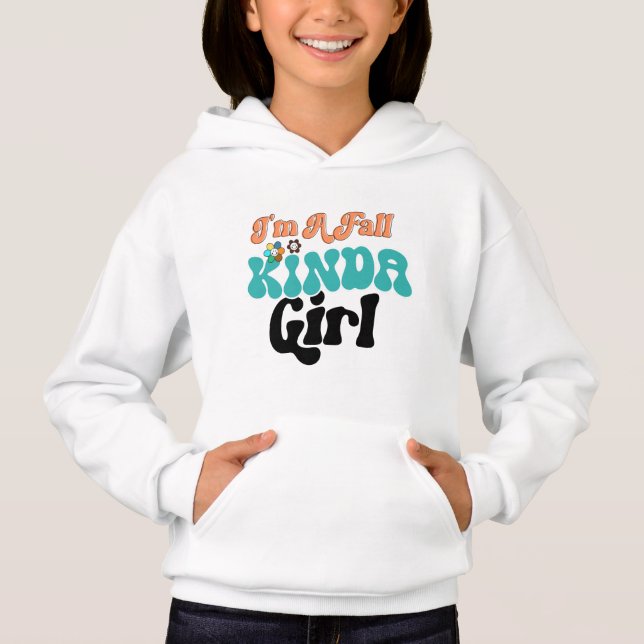 Ich bin ein Fall Girl Hoodie (Vorderseite)
