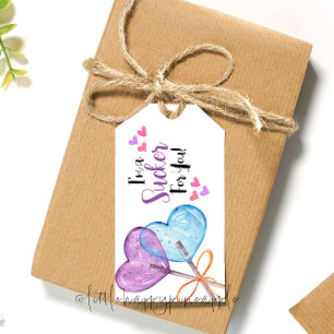 Ich bin ein Faulpelz für dich Valentine Card Geschenkanhänger