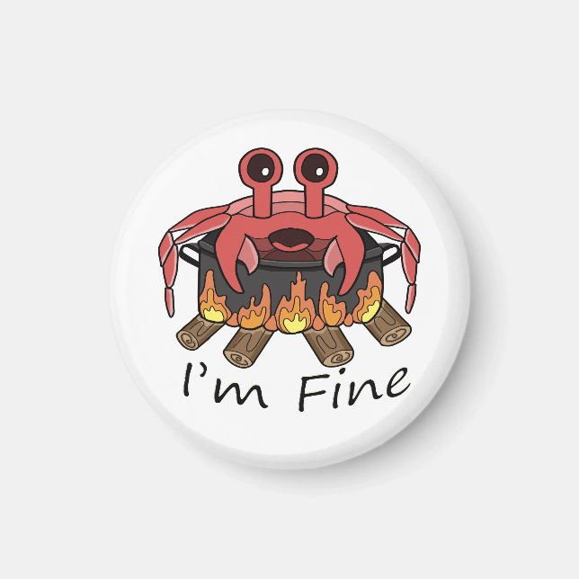 Ich bin ein feiner Boiling Crab Magnet (Vorne)