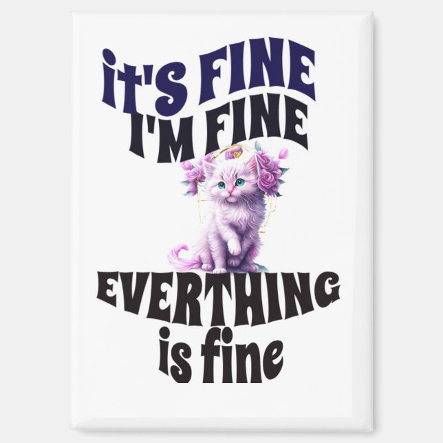 Ich bin ein feiner Mann. Magnet (Vorderseite)