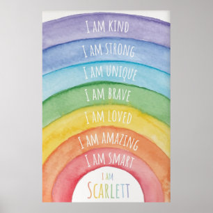 Ich bin ein freundliches Plakat