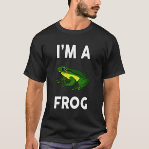Ich bin ein Frosch Hoodie Funny Frog T-Shirt