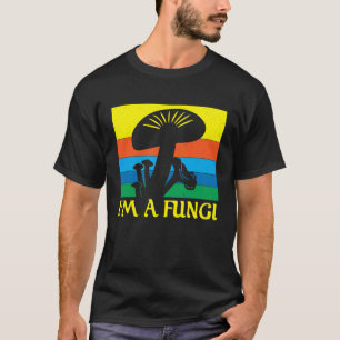 Ich bin ein Fungi Fungi Pun Biology Fungi Pilz Pic T-Shirt