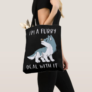 Ich bin ein Furry-Deal mit Niedlichen Furry-Fursui Tasche