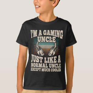 Ich bin ein Gaming Uncle Funny Video Gamer Gaming T-Shirt