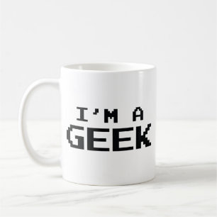 Ich bin ein Geek-Kaffeebecher Kaffeetasse