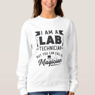 Ich bin ein Geschenk des Labrador-Technikers für N Sweatshirt
