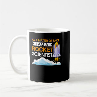 Ich bin ein Geschenk von Rocket Scientist Aerospac Kaffeetasse