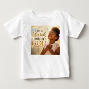 Ich bin ein gesegnetes Kind Gottes Baby T-shirt