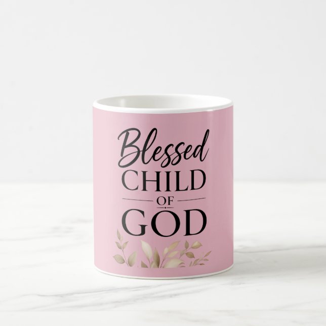 Ich bin ein gesegnetes Kind Gottes Kaffeetasse (Mittel)