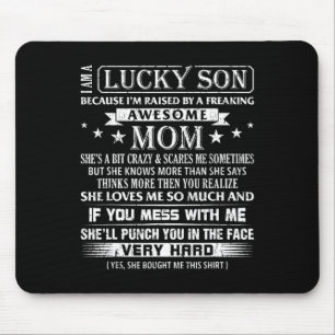 Ich bin ein glücklicher Sohn, I&#; ich bin von ein Mousepad