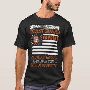 Ich bin ein glühender Veteran der Alten Küstenwach T-Shirt