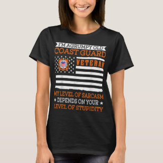Ich bin ein glühender Veteran der Alten Küstenwach T-Shirt