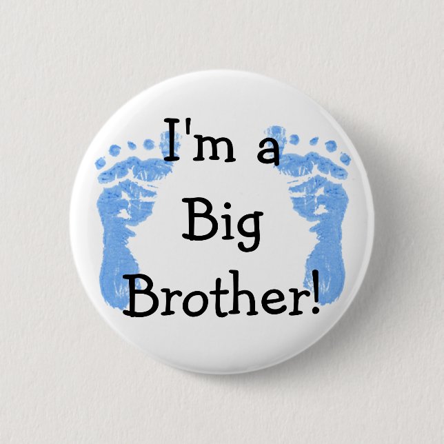 Ich bin ein großer Bruder! Button (Vorderseite)