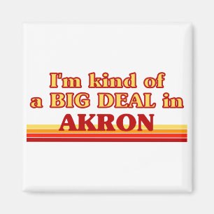 Ich bin ein großer Deal in Akron Magnet