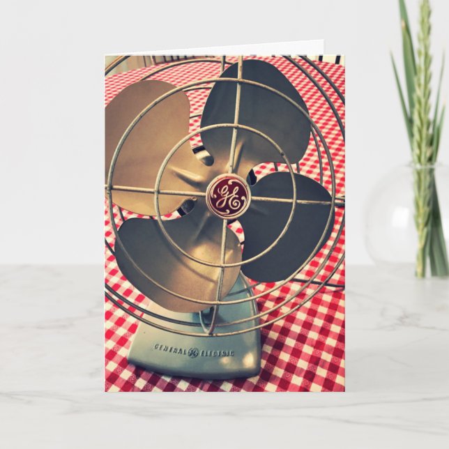 Ich bin ein großer Fan Dankeskarte (Vorderseite)